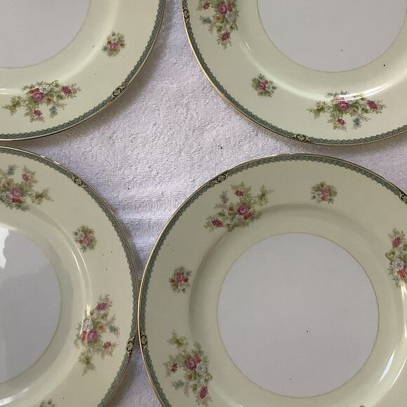 Nippon Toki Kaisha 1850 pattern 4 - 10” Dinner plates Vintage 1945 - Picture 4 of 4